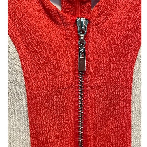 Alt. B Colorblock Retro Mod Sleeveless Sheath Dress size Medium - Picture 6 of 7